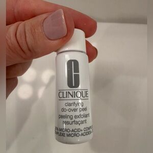 NEW Clinique Clarifying Do-Over Peel Exfoliant - Travel Size 5ml